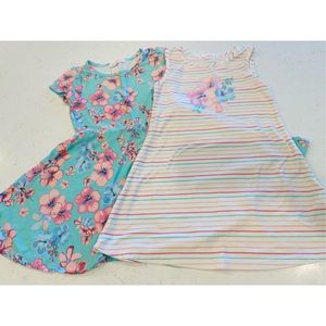 Girls Size 5 Hawaiian Tropical Summer Sundress Size 5